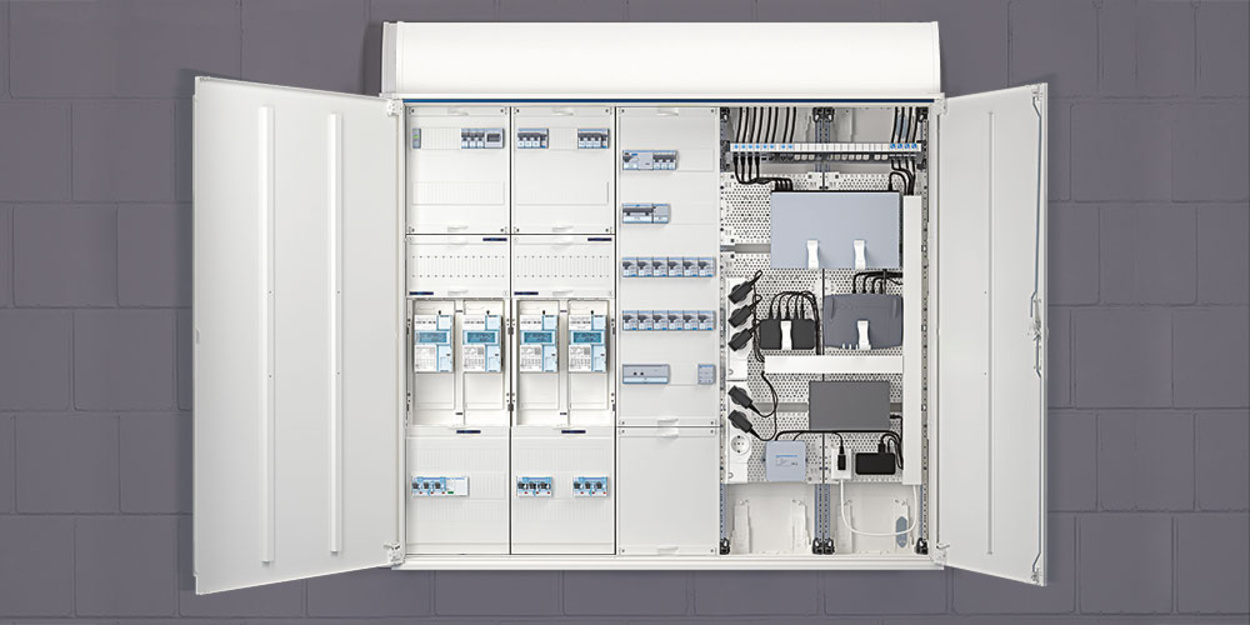 Technikzentrale bei AC Elektrik GmbH in Stuttgart