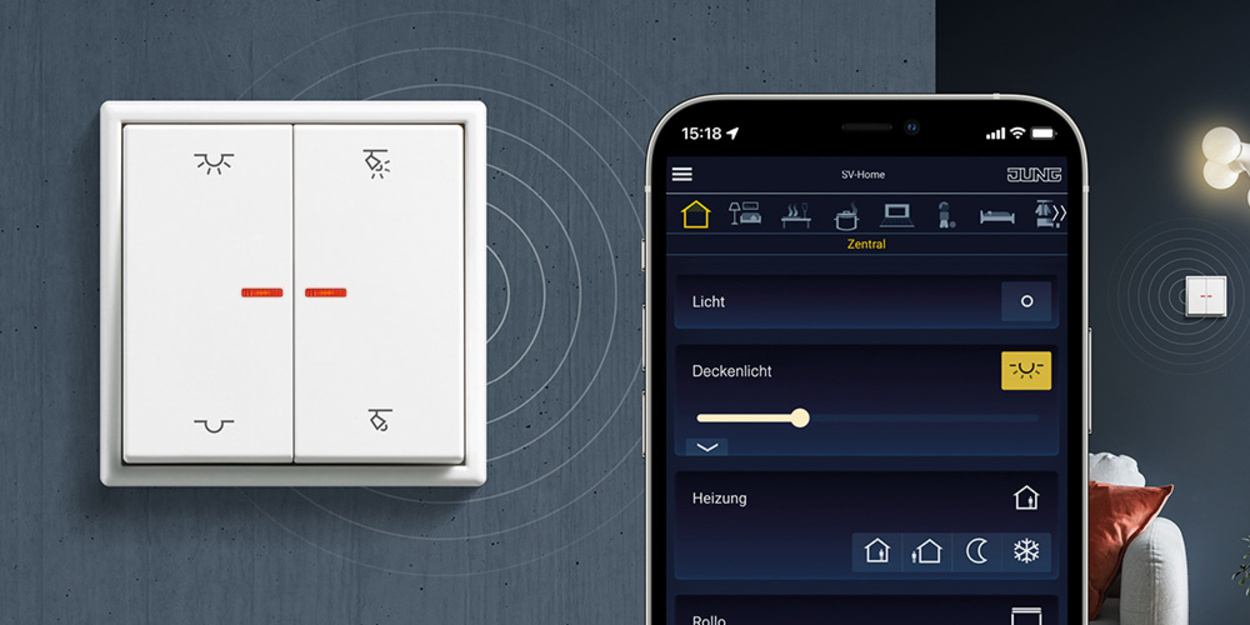 KNX RF Taster bei AC Elektrik GmbH in Stuttgart